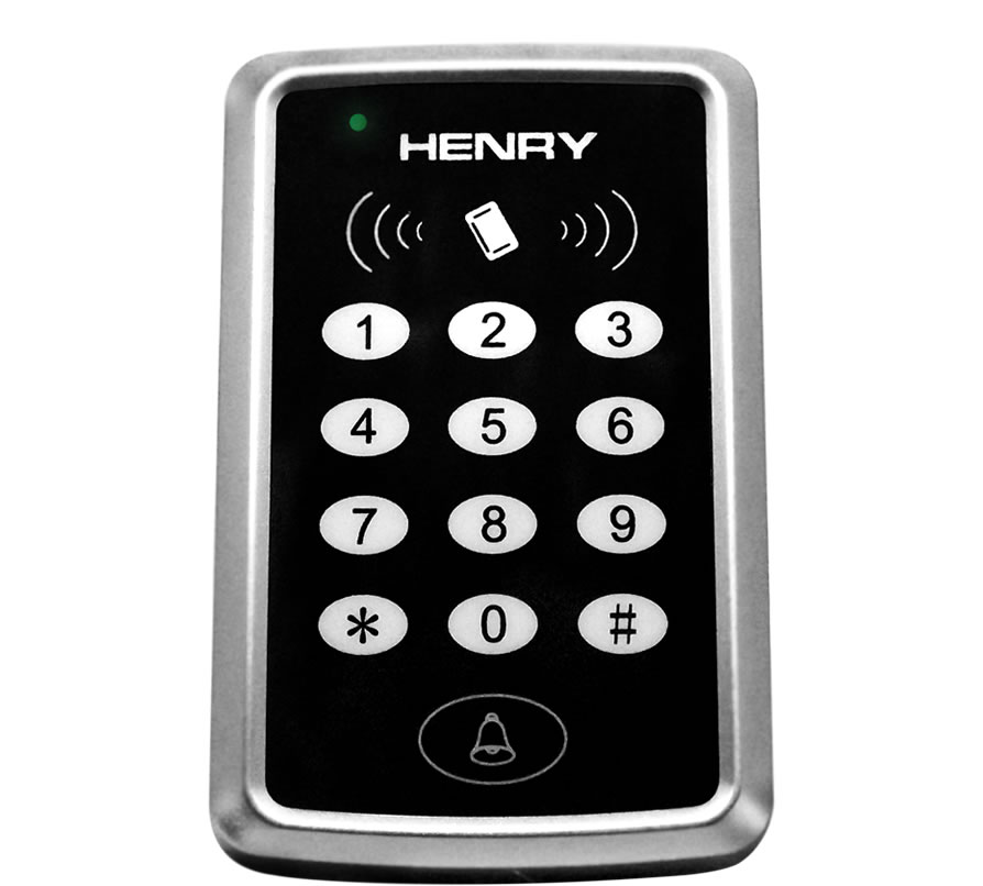 Controle de Acesso Henry Acesso Light Black Prothec